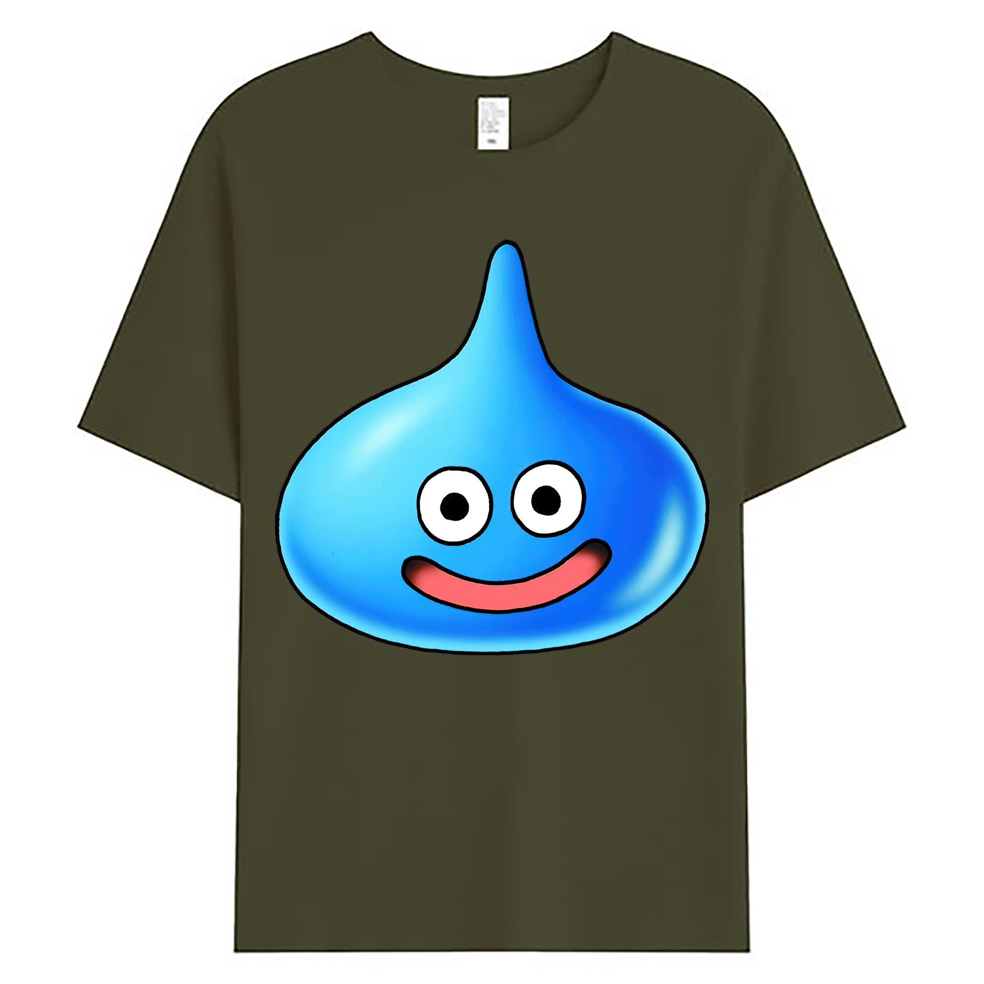 （画像用） ドラゴンクエスト Doragon Kuesuto Dragon Quest 綿100％ メンズ半袖Tシャツ｜肌触りやわらか＆通気性
